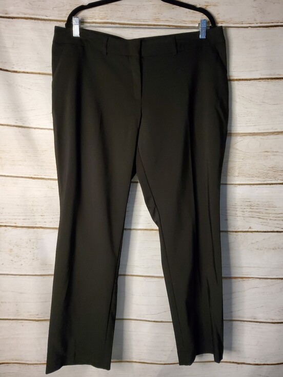 Apt. 9 Pants - Apt. 9 Black Women's Torie Stretch Pants - Blue Label Detail